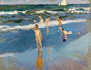 Joaquin Sorolla Y Bastida Children in the Sea Sweden oil painting artist
